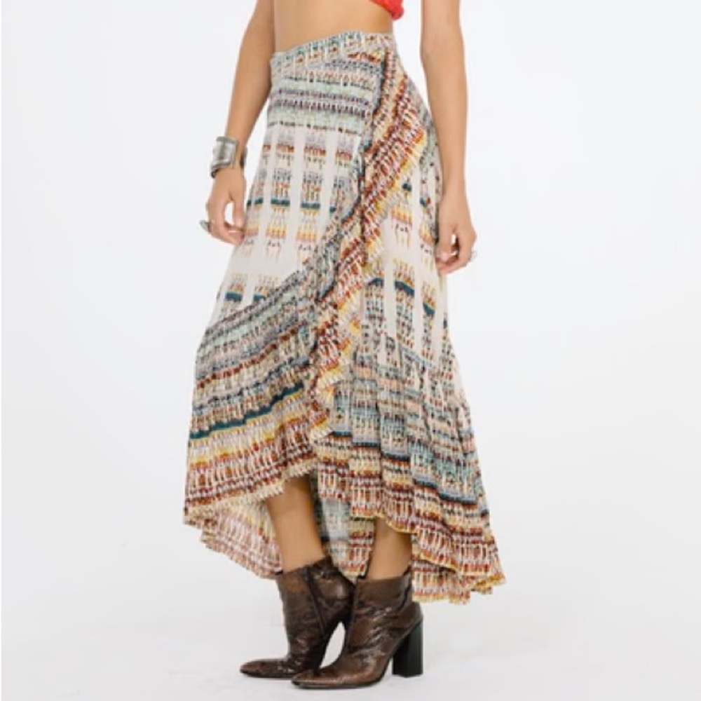 Raga Santa Fe Ruffle Skirt